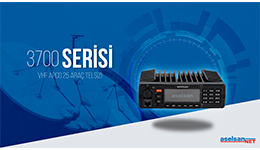 3700 VHF APCO25 Araç Telsizi